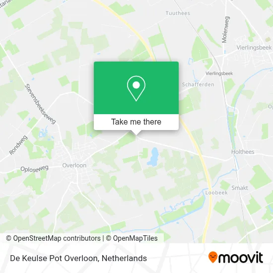 De Keulse Pot Overloon map