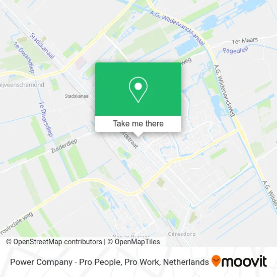 Power Company - Pro People, Pro Work map