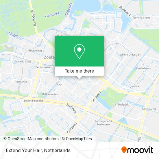 Extend Your Hair map