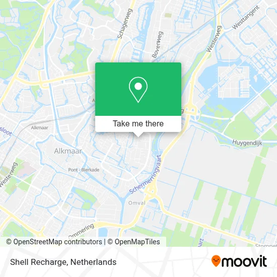 Shell Recharge map