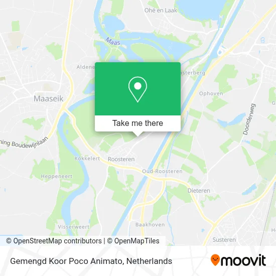 Gemengd Koor Poco Animato map