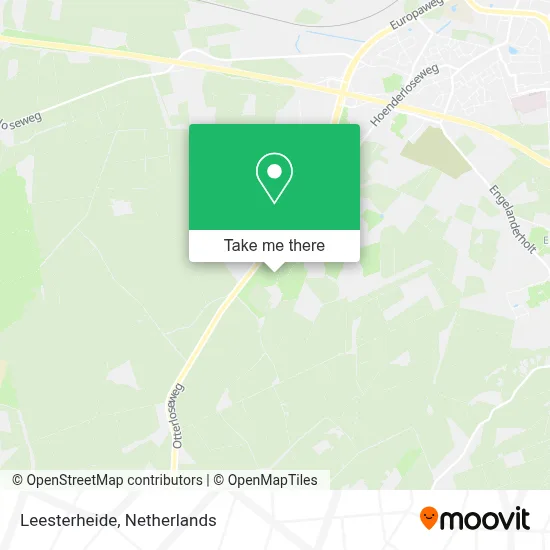 Leesterheide map