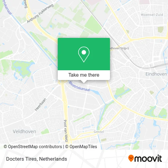 Docters Tires map