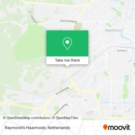 Raymond's Haarmode map