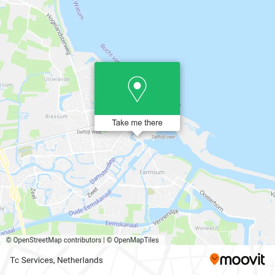Tc Services map