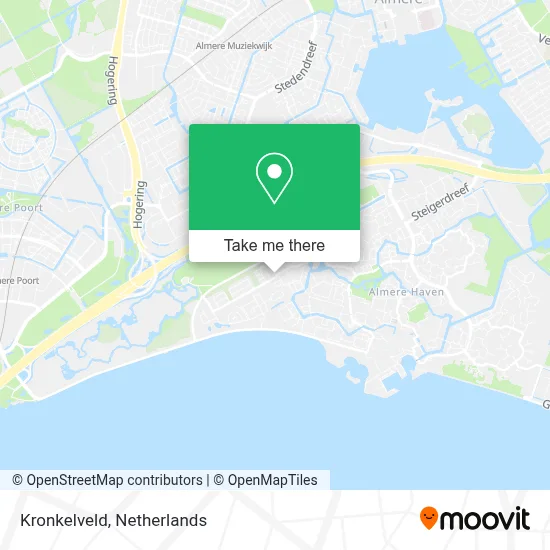 Kronkelveld map