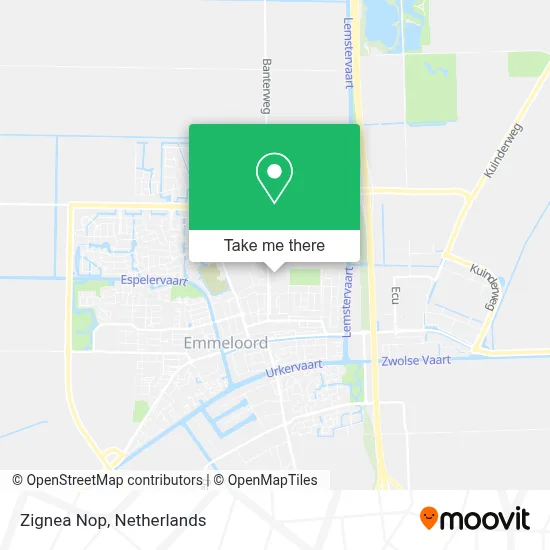 Zignea Nop map