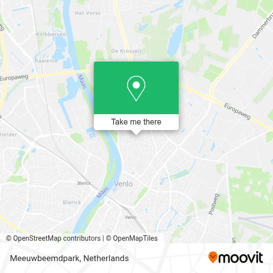 Meeuwbeemdpark map