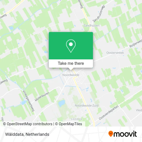 Wâlddata map