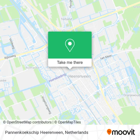 Pannenkoekschip Heerenveen map
