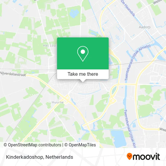 Kinderkadoshop map