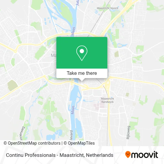 Continu Professionals - Maastricht Karte
