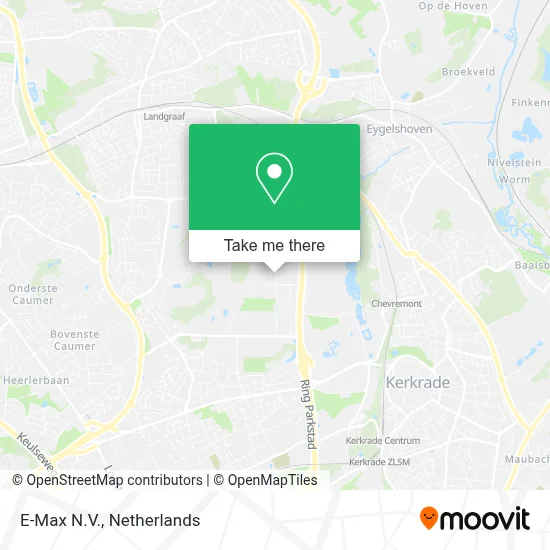 E-Max N.V. map