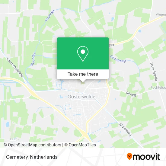 Begraafplaats map