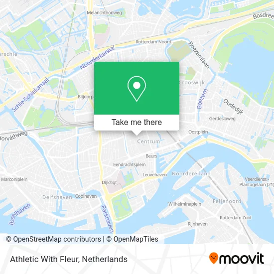 Athletic With Fleur map