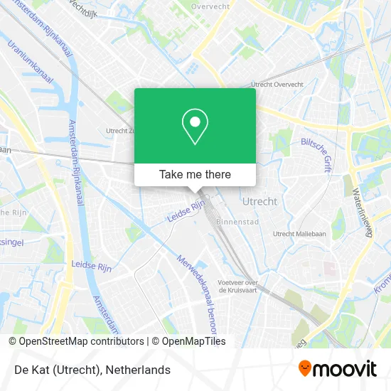 De Kat (Utrecht) map