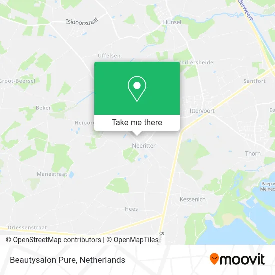 Beautysalon Pure map