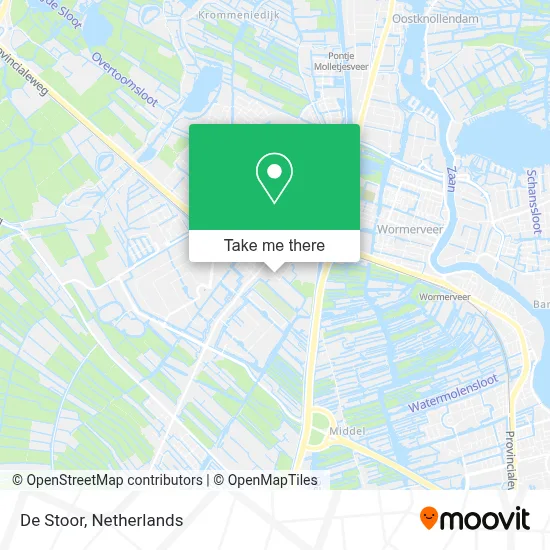 De Stoor map
