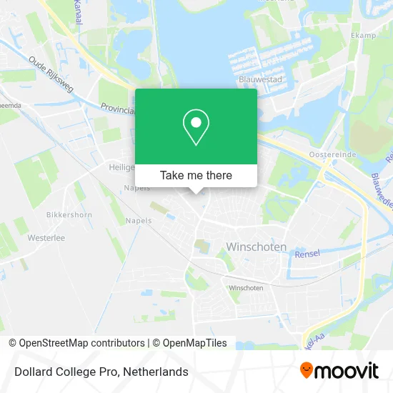 Dollard College Pro map