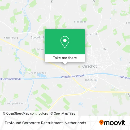 Profound Corporate Recruitment map