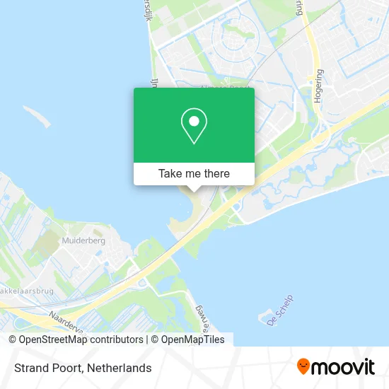 Strand Poort map
