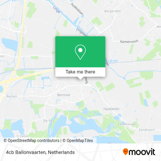 4cb Ballonvaarten map
