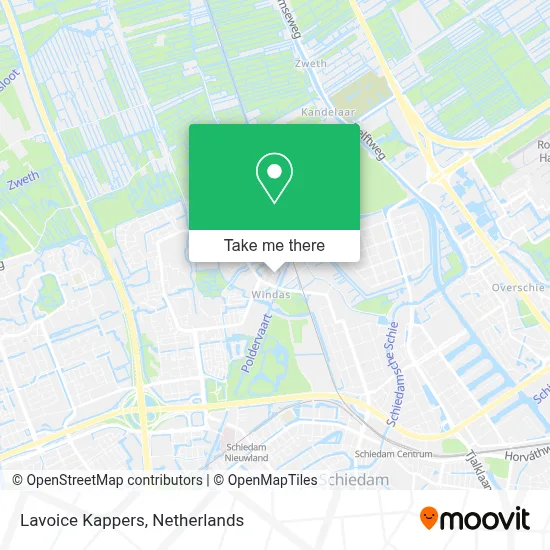 Lavoice Kappers map
