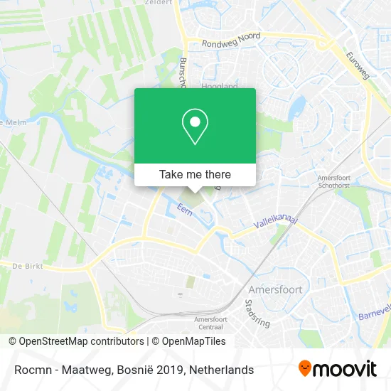 Rocmn - Maatweg, Bosnië 2019 map