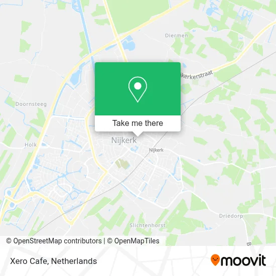 Xero Cafe map
