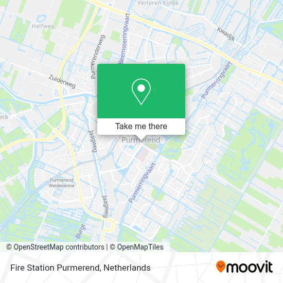 Fire Station Purmerend map
