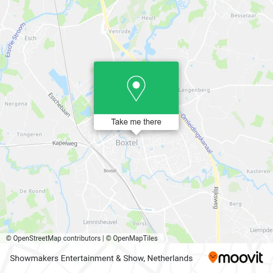 Showmakers Entertainment & Show map