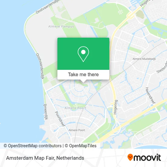 Amsterdam Map Fair Karte