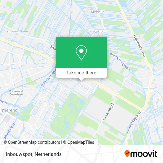 Inbouwspot map