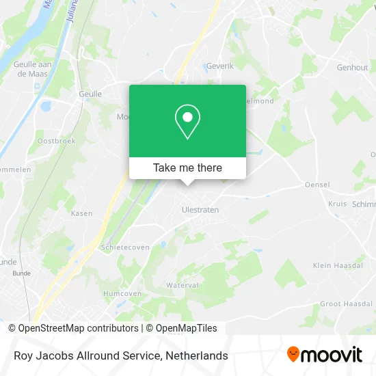 Roy Jacobs Allround Service map
