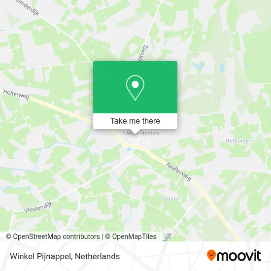 Winkel Pijnappel map