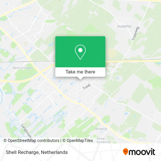 Shell Recharge map