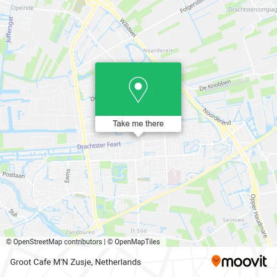 Groot Cafe M'N Zusje map
