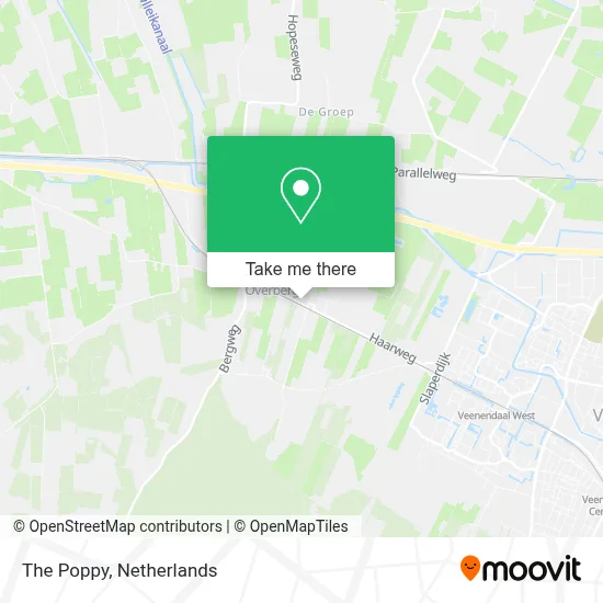 De Papaver map