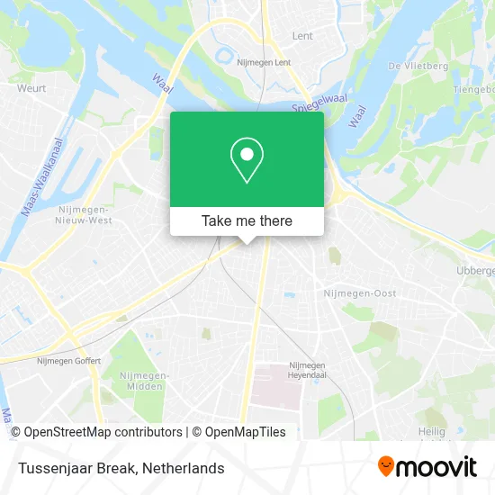 Tussenjaar Break map
