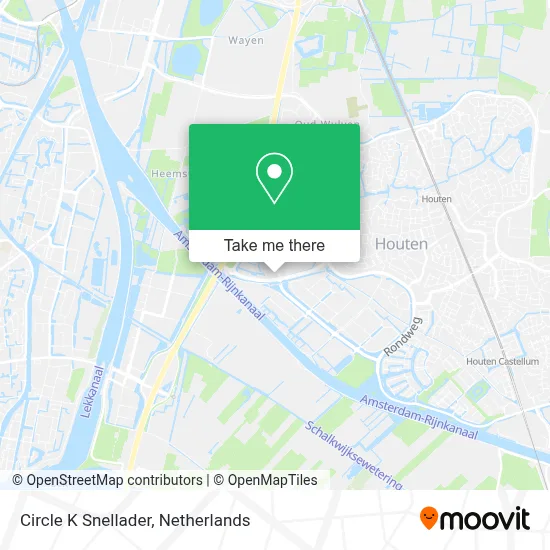 Circle K Snellader map