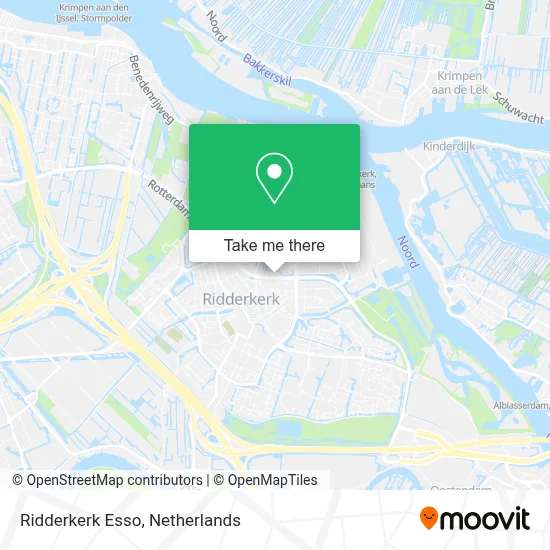 Ridderkerk Esso Karte