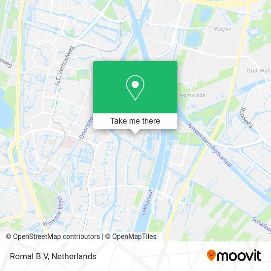 Romal B.V map