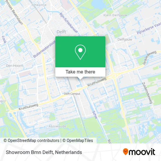 Showroom Bmn Delft map