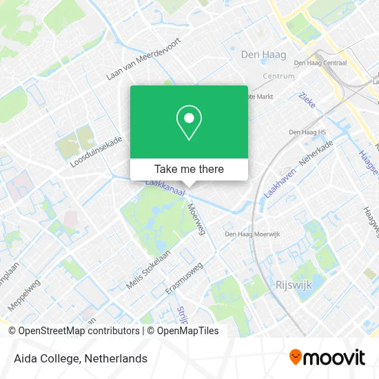 Aida College map
