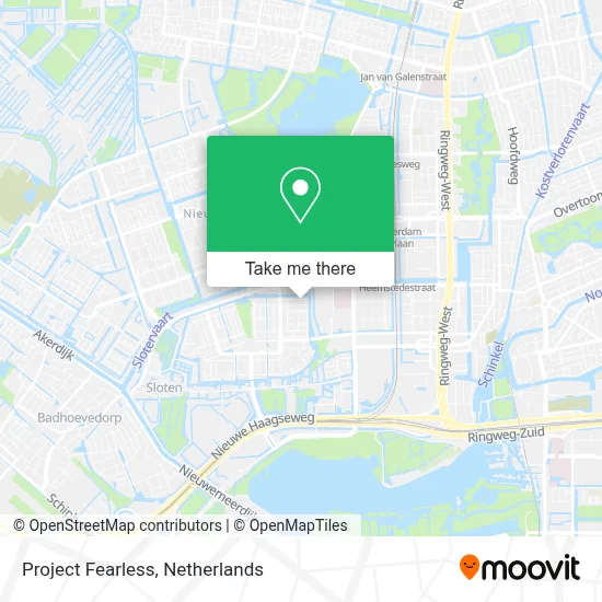 Project Fearless map
