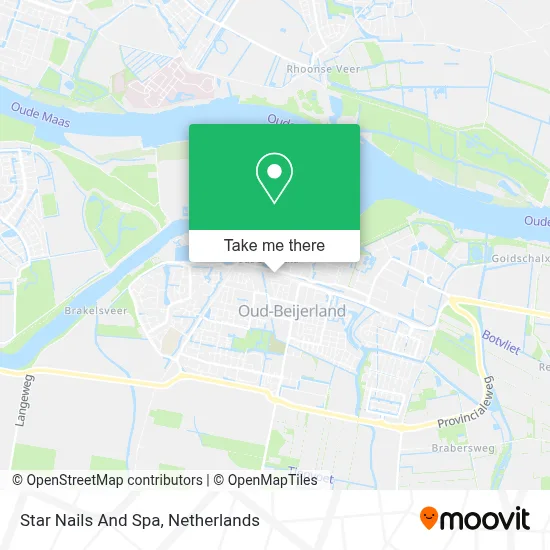 Star Nails And Spa map