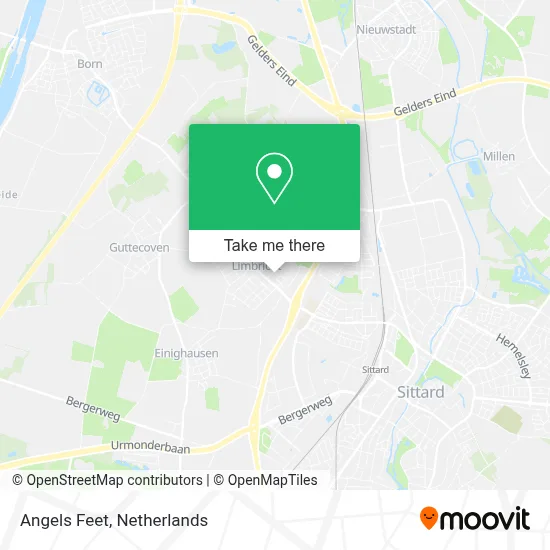 Angels Feet map