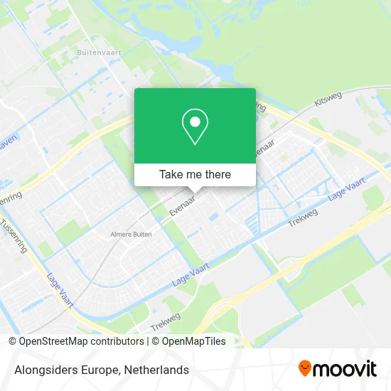 Alongsiders Europe map