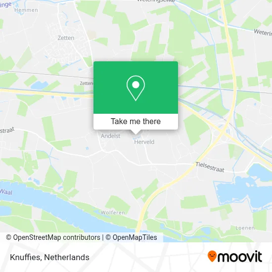 Knuffies map