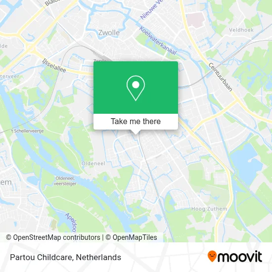 Partou Childcare map